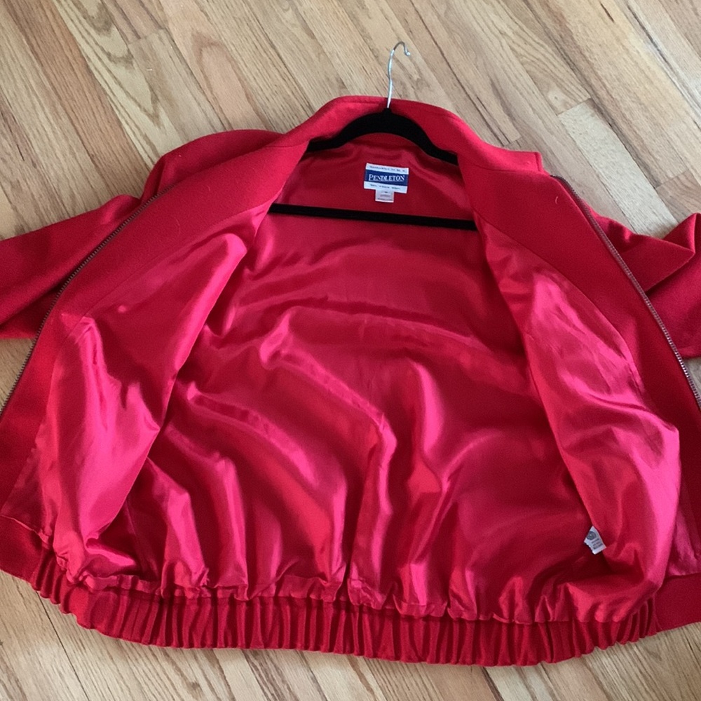 Vintage Pendleton Red Wool Jacket - Picture 13 of 14